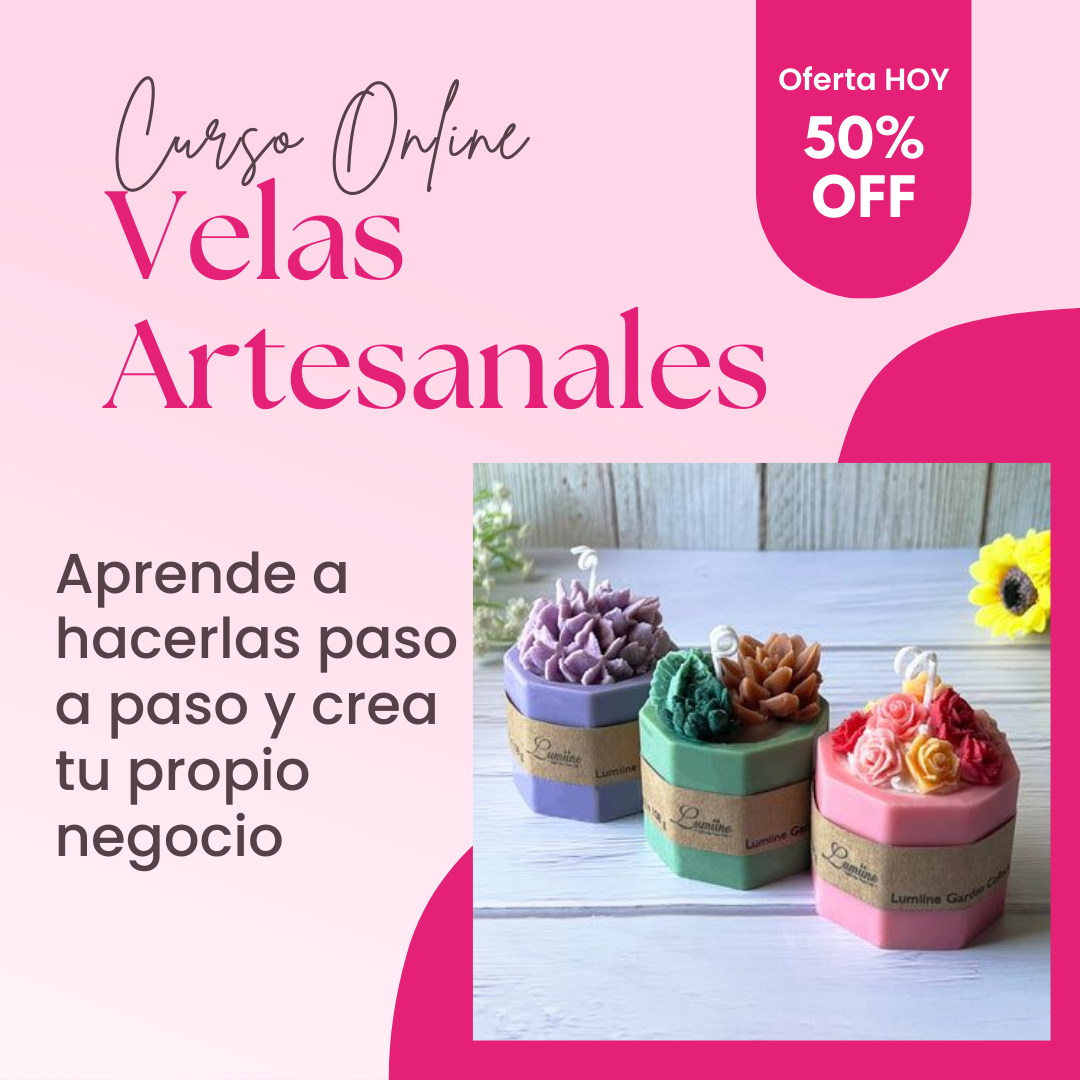 Velas artesanales para emprender