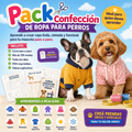 PACK CONFECCION ROPA PARA PERROS Y GATOS + 5 BONOS DE REGALO